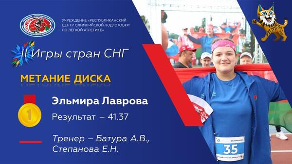 Чемпионы 2 Игр стран СНГ