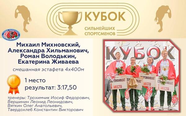 Чемпионы Кубка сильнейших спортсменов по легкой атлетике 2025