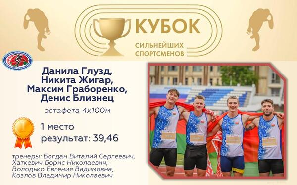 Чемпионы Кубка сильнейших спортсменов по легкой атлетике 2025